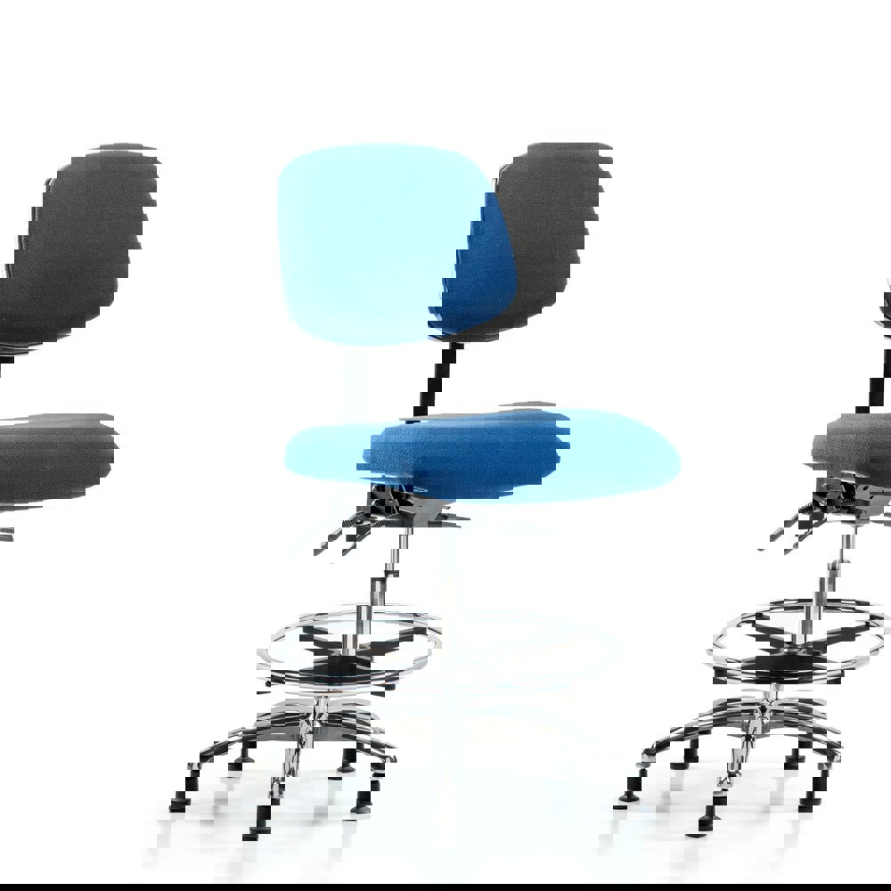 Task Chair: Conductive Cloth, Blue